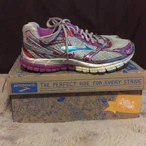 Colorful athletic shoes